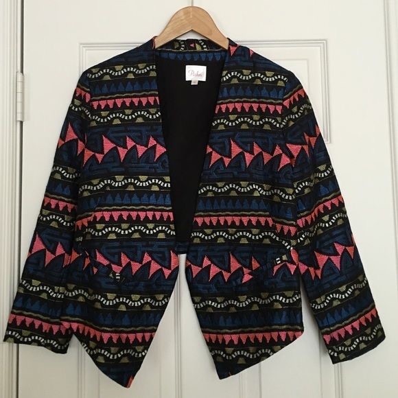{ Parker NY } : “Emmy” Black Embroidered Jacket - Picture 8 of 8
